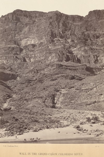 Vegg i Grand Canyon, Colorado River av Timothy H. O