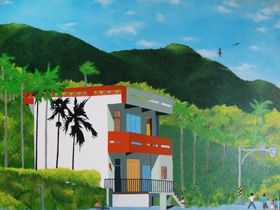 Hus på Highway 11, Taitung, Taiwan, 2017 av Timothy Nathan Joel