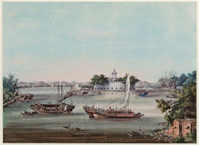 DA Huang kalte fortet, Pearl River av Tingqua