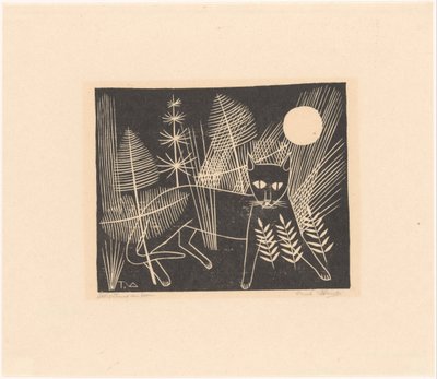Jeroen på jakt av Tinus van Doorn (signed by artist)
