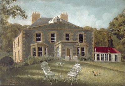 Canna House, Canna, Hebridene av Tirzah Ravilious