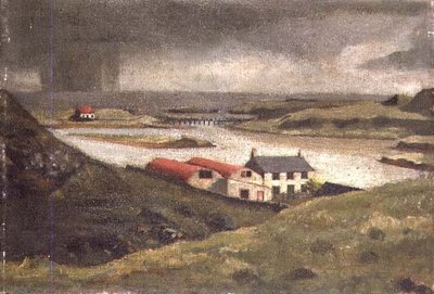 Canna på Hebridene av Tirzah Ravilious