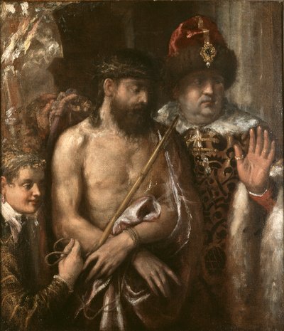Kristus vist til folket (Ecce Homo) av Titian (Tiziano Vecellio)