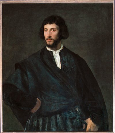 Porträt eines Mannes von Titian (c.1488-1576)