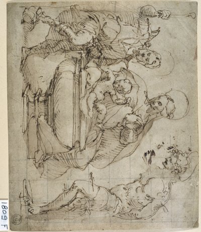 Sacra Conversazione von Titian (c.1488-1576)