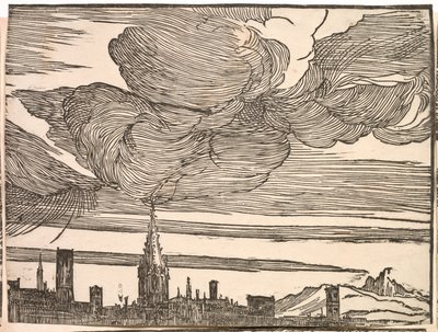 Die Versenkung der Armee des Pharao im Roten Meer von Titian (c.1488-1576)