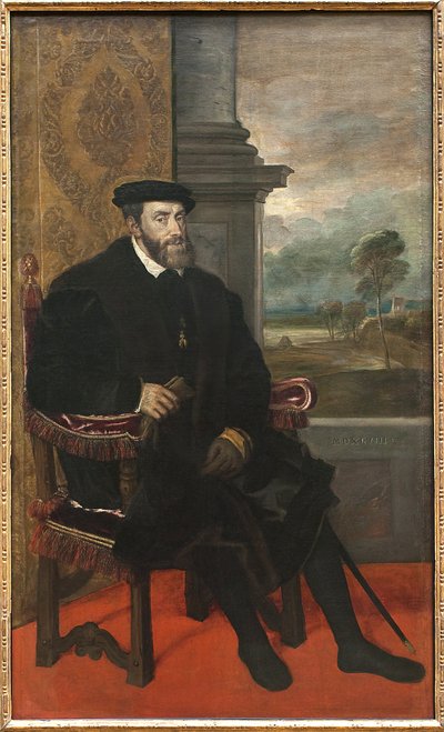 Keiser Charles V (Karl av Habsburg av Tiziano Vecelli