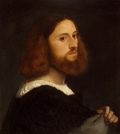 Portrett av en mann, ca. 1515. av Tiziano Vecelli