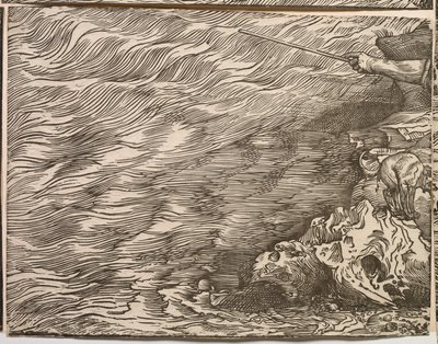Nedsenkningen av Faraos hær i Rødehavet av Titian