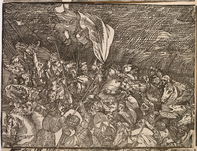 Nedsenkningen av Faraos hær i Rødehavet av Titian