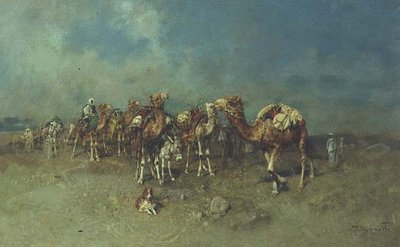 En arabisk campingvogn av Tito Pelliciotti