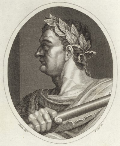 Domitian Cæsar av Tiziano Vecelli