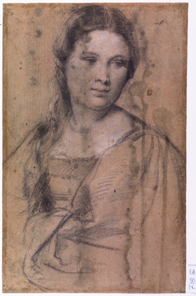 Portrett av en ung jente av Tiziano Vecelli