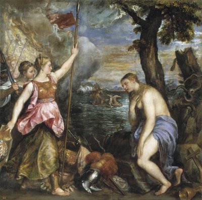 Religion reddet av Spania av Tiziano Vecelli