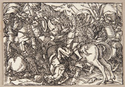 M. Decius leder romerne i kampen mot latinerne av Tobias Stimmer