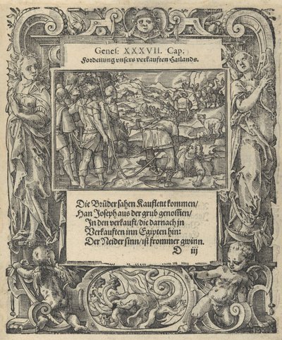Nye kunstige figurer av bibelske historier, 1576., 1576. av Tobias Stimmer