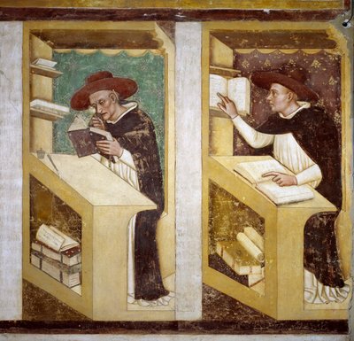 Førti illustere medlemmer av den dominikanske orden av Tomaso da (late 15th century) Modena