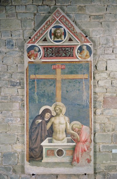 Pieta av Tommaso Masolino da Panicale
