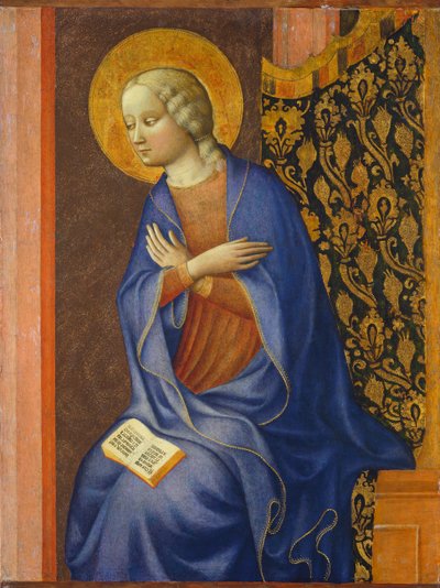The Virgin Announced, ca. 1430 (tempera på panel) av Tommaso Masolino da Panicale