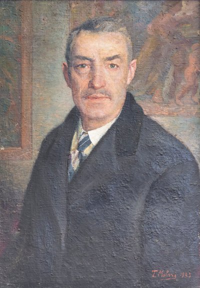 Selvportrett, 1933 (maleri) av Tommaso Molari