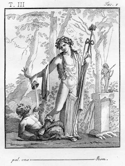 Bacchus med Thyrsus, 1804 av Tommaso Piroli