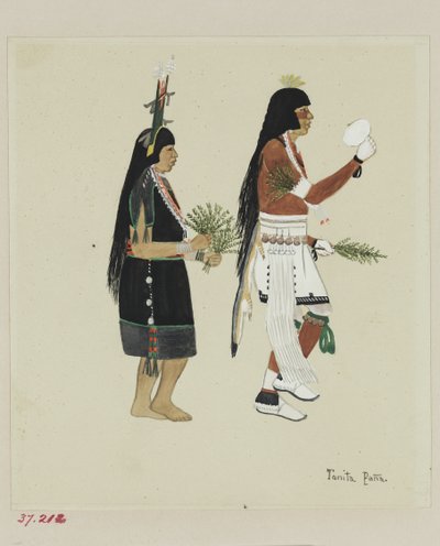 Maisdansere, ca 1920 av Tonita Peña