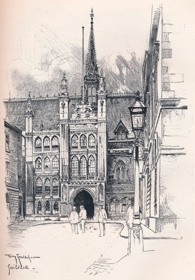 Guildhall, c1902 av Tony Grubhofer