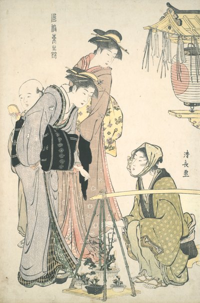 Kjøpe potteplanter: Brocades of the East av Torii Kiyonaga