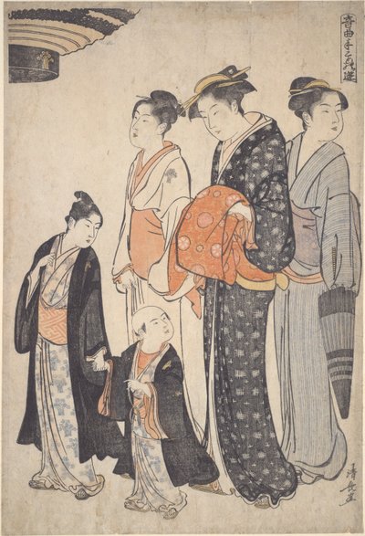 Fra Musikalsk tidsfordriv av Torii Kiyonaga