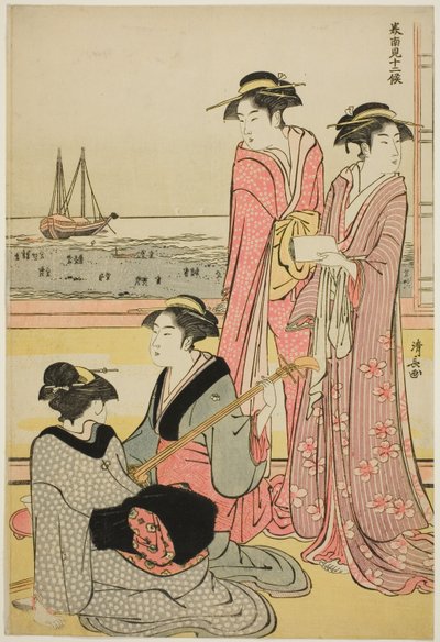 The Fourth Month, fra serien "Twelve Months in the South (Minami juni ko)" av Torii Kiyonaga