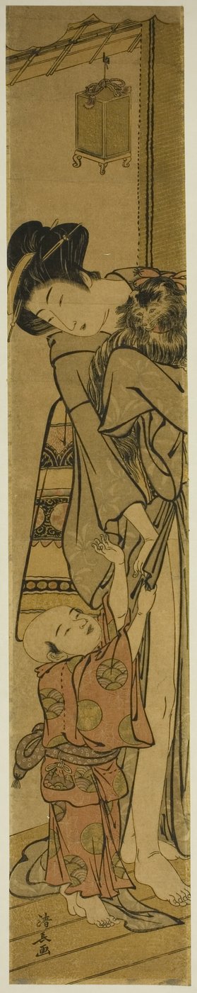 Pekingeseren av Torii Kiyonaga