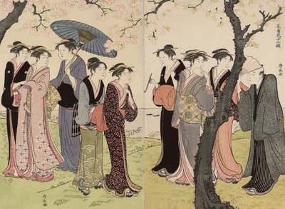 Den tredje måneden av Torii Kiyonaga