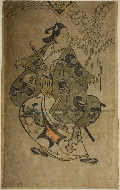 Tea Ac og r Shinomiya Heihachi av Torii Kiyonobu I