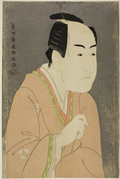 Teac og r Monnosuke Ichikawa av Toshusai Sharaku