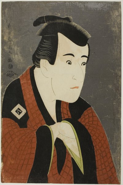 Skuespilleren Ichikawa Yaozo III som Tanabe Bunzo av Toshusai Sharaku