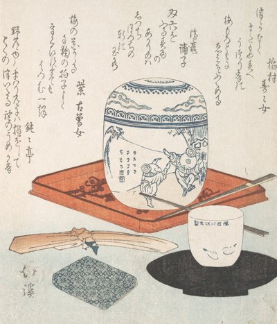 Tea Things, 1800-tallet. av Totoya Hokkei