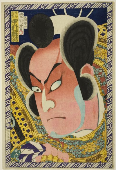 Naomi Kumagai av Toyohara Kunichika