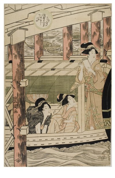 Skuespillere i de tolv månedene av Toyokuni Utagawa