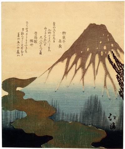 Mount Fuji. 1800-tallet. av Toyota Hokkei