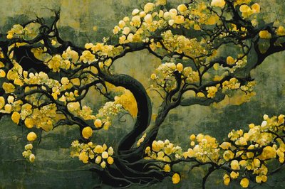 Gullblomsttreet av Treechild