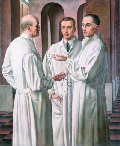 Kirurgene, 1926. av Ubaldo Oppi