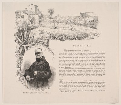 Fra Pietro og klosteret S. Bonaventerra i Rom. A. Küchler av Ubekendt