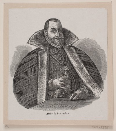 "Frederick den andre" av Ubekendt