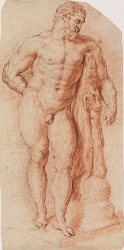 The Herculese Farnese, Napoli av Ubekendt
