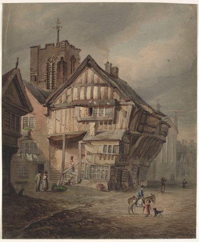 Utsikt over Chester av Ubekendt