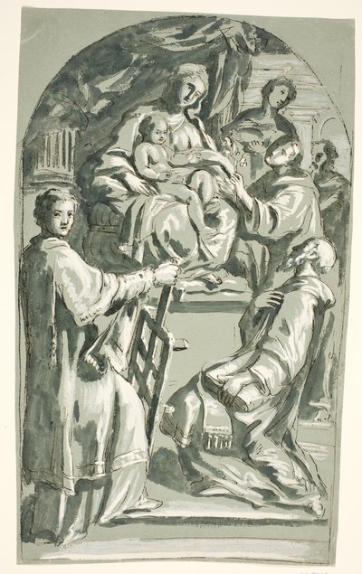 St. Lawrence og Antonius av Padua av Ubekendt Ubekendt