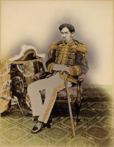 Mutsuhito, Meiji-keiseren, 1873. av Uchida Kyuichi