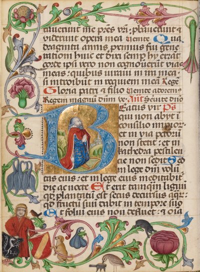 Initial B: David i bønn av Ulrich Schreier