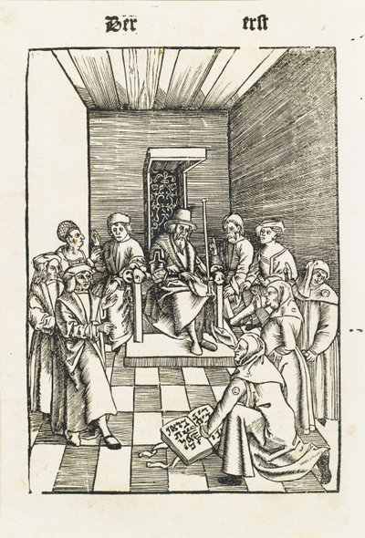 Jødisk ed fra Laienspiegel, Augsburg av Ulrich Tengler