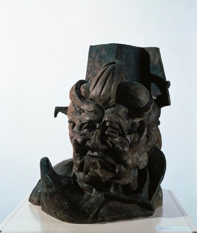 Antigrazioso (Antigraceful), Gipshode til kunstnerens mor av Umberto Boccioni av Umberto Boccioni